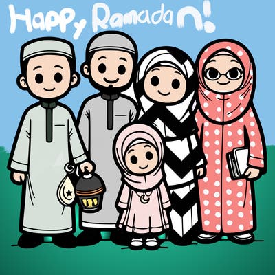 muslim family