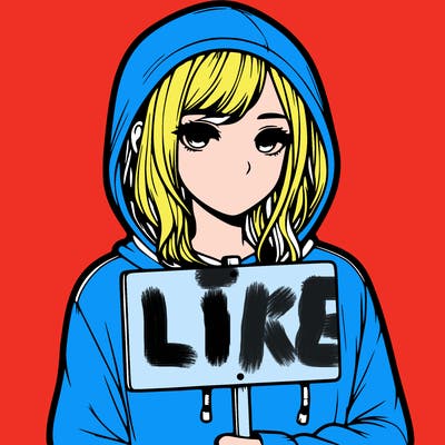 realistic girl with shoulder length hair wearing a hoodie holding a sign