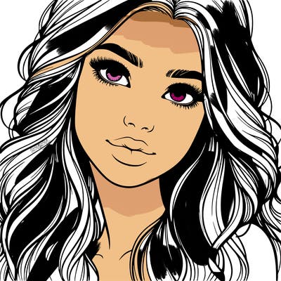 beautiful realistic girl