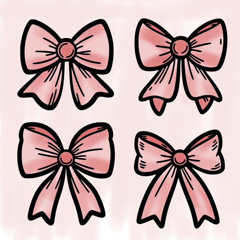 bows aesthetic