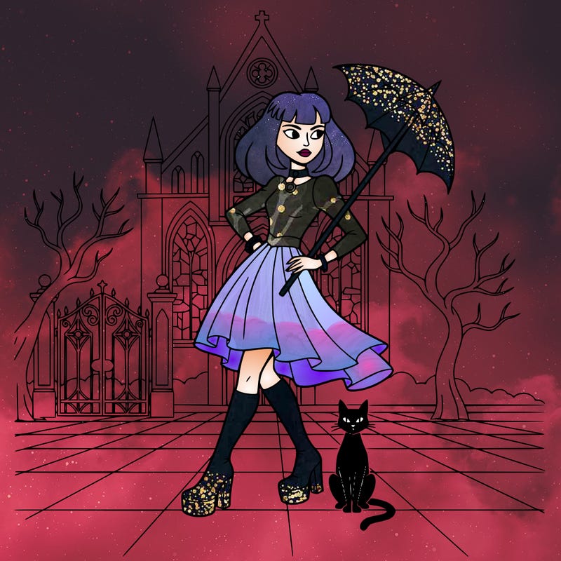 goth girl