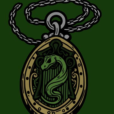 slytherin locket