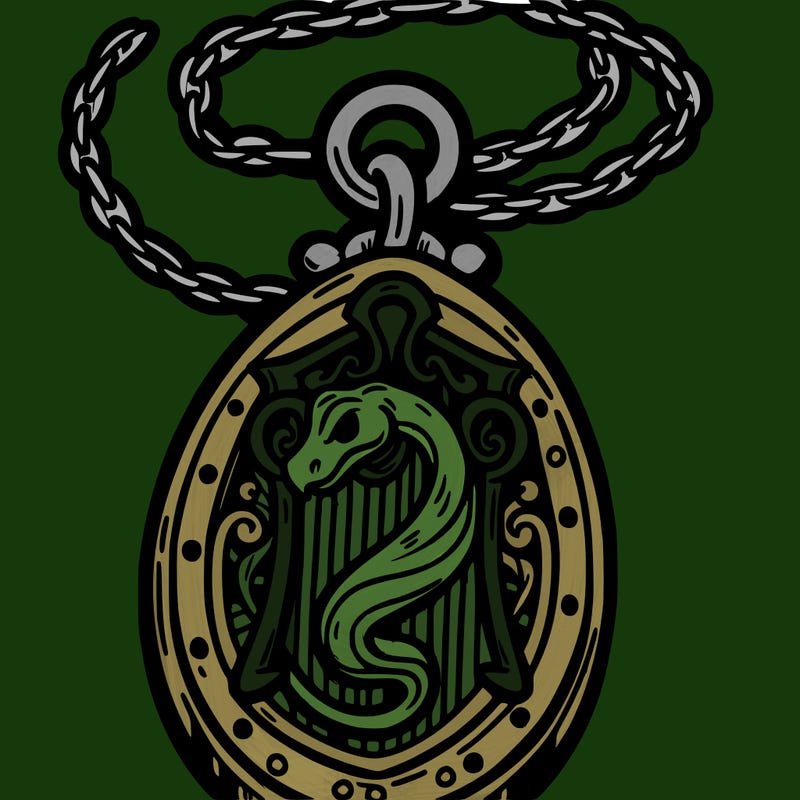 slytherin locket