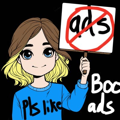 realistic girl holding up a sign