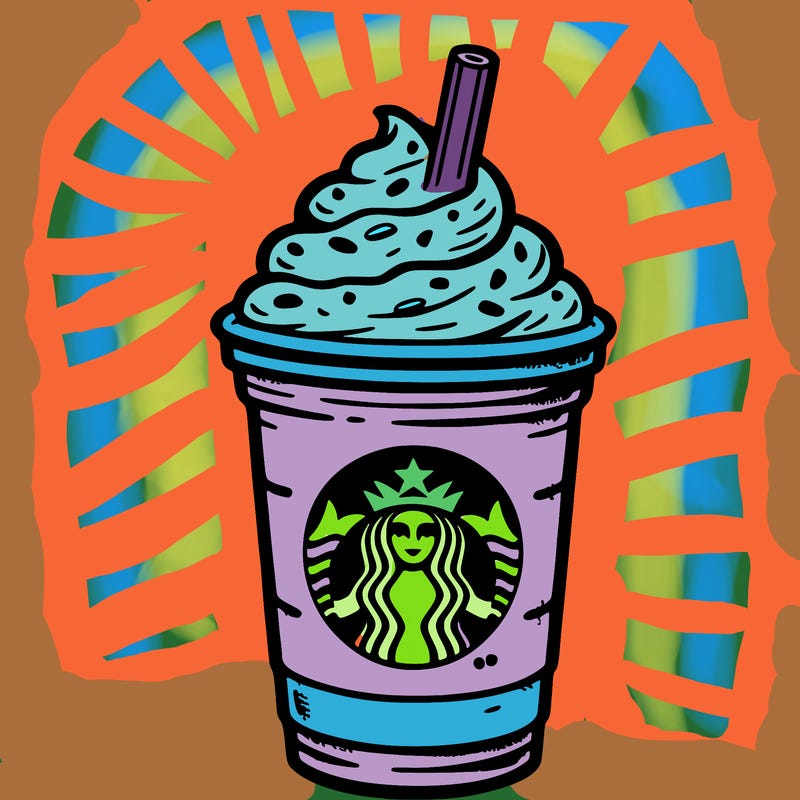 starbucks, frappuccino