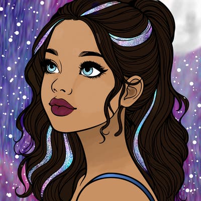 beautiful realistic girl