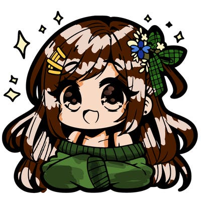 super cute anime girl