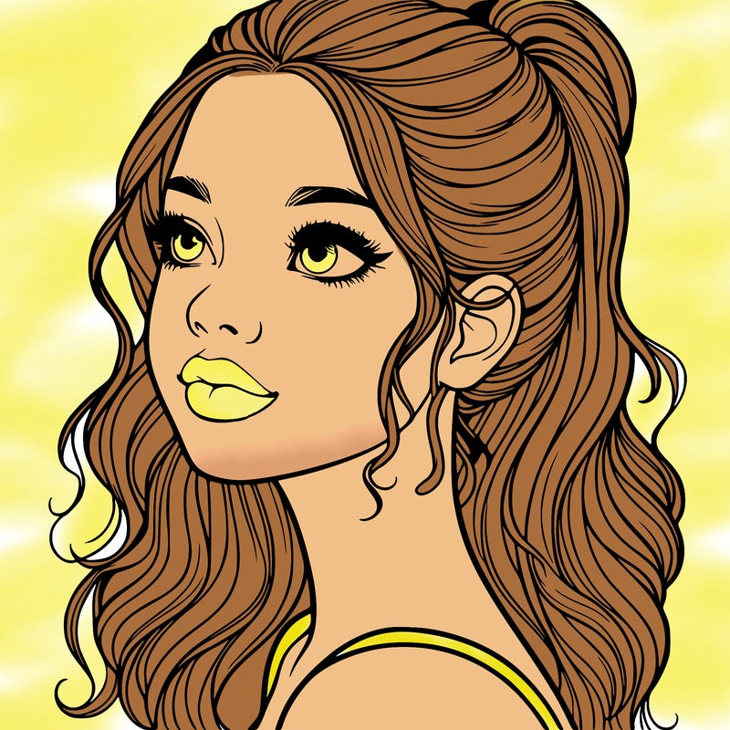 beautiful realistic girl