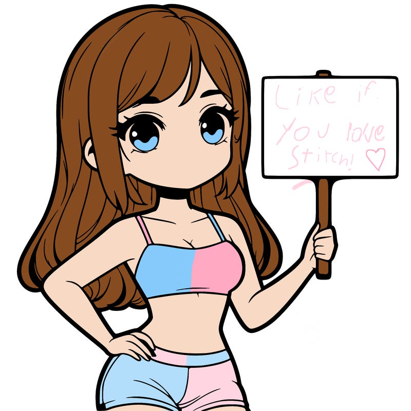 girl in a cute crop top holding a blank sign