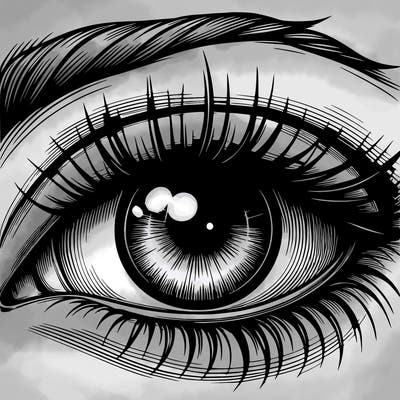 realistic eye