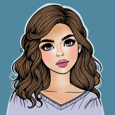 beautiful girl realistic