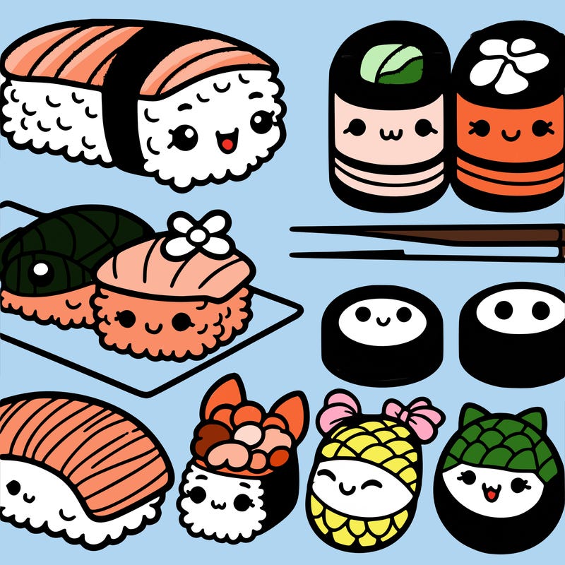 cute sushi