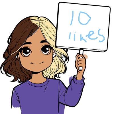 realistic girl holding up a sign