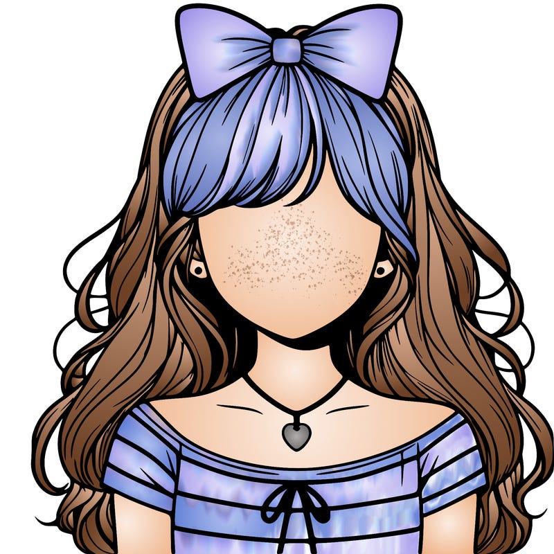 realistic girl no face