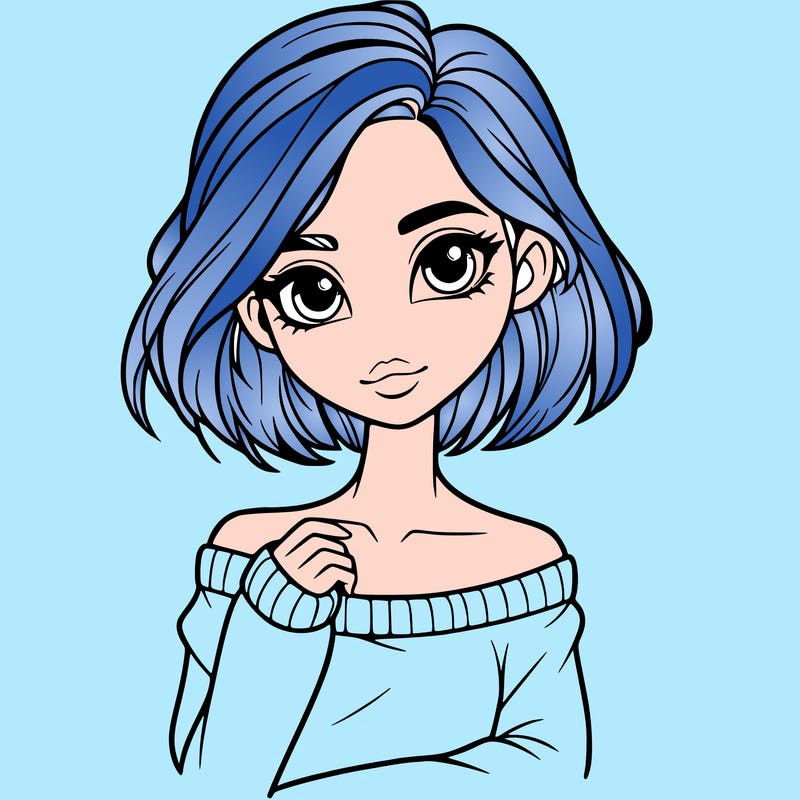 beautiful girl with no hair