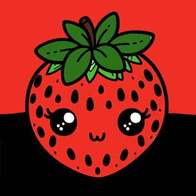 cute strawberry