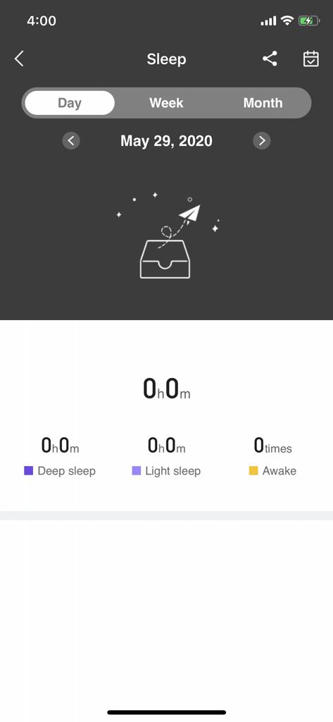 SOUNDPEATS SPORTS - SOUNDPEATS SPORTS app interface displaying sleep tracking data including deep sleep, light sleep, and awake time statistics.