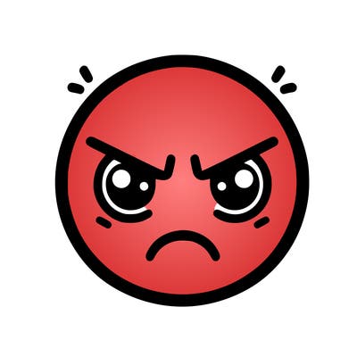 angry face from inside out