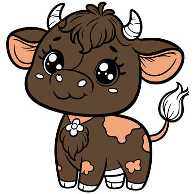 cute cow