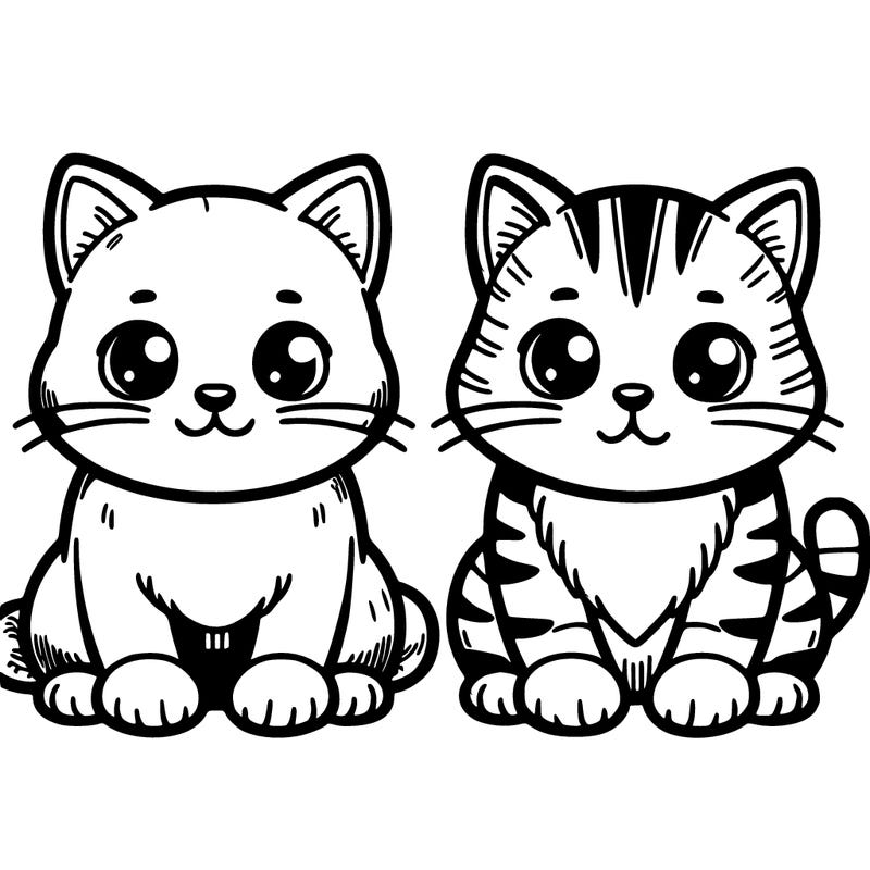 2 cats