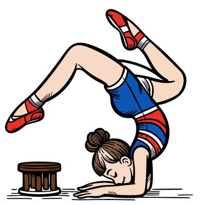 gymnastics girl