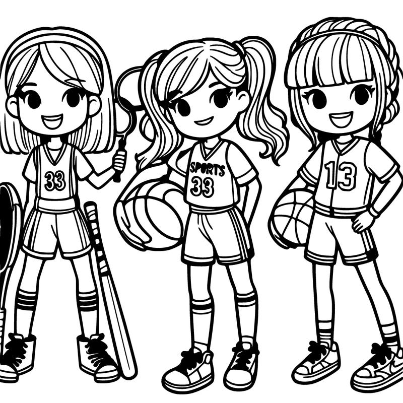 sports girls
