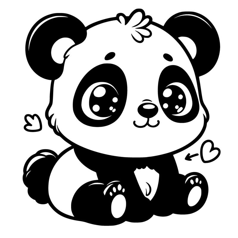 cute baby panda