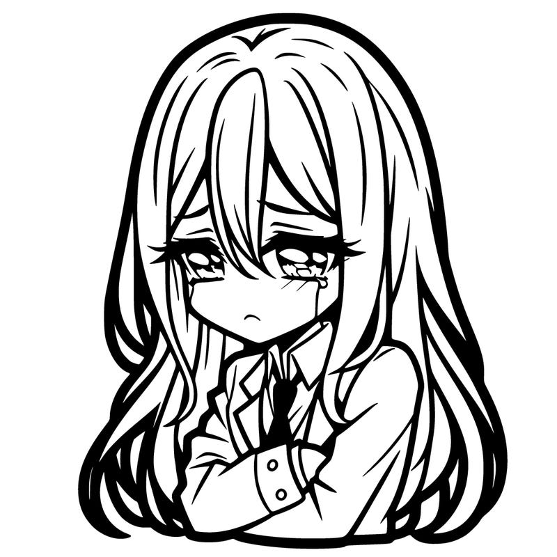 sadness inside out anime version