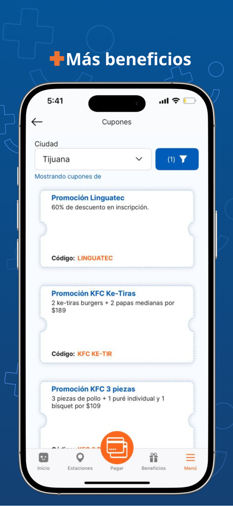 App SUMA - Mobile app interface showing discount coupons and partner benefits in the App SUMA rewards section.