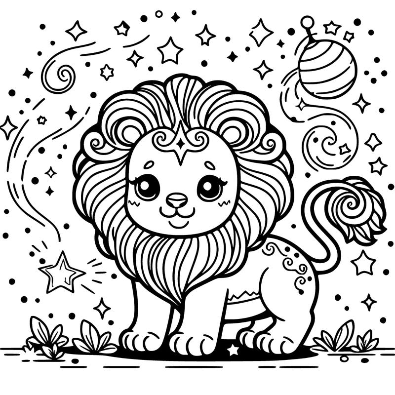 magical lion