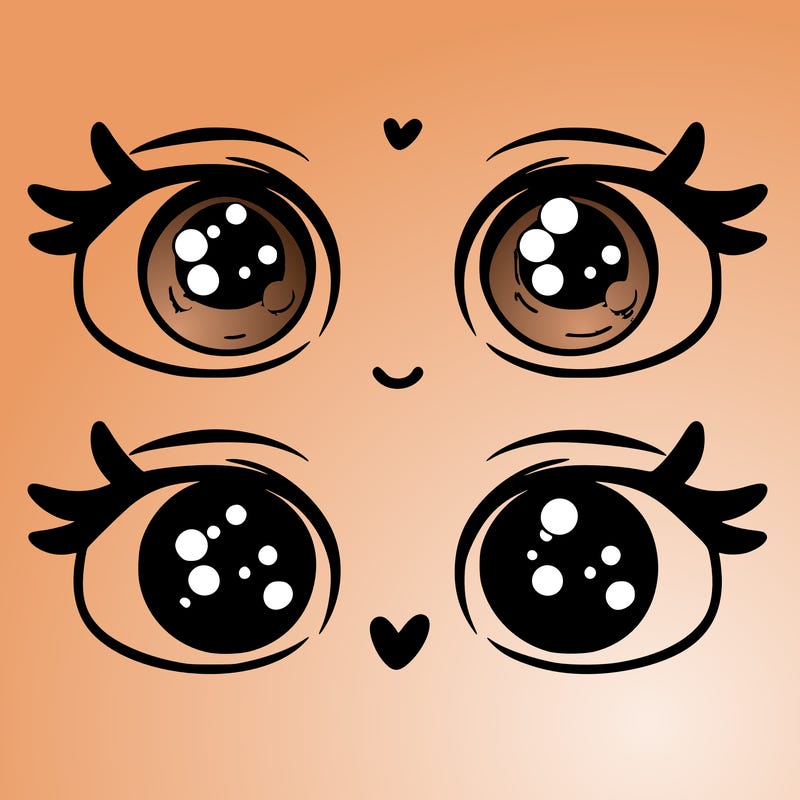 i have eyes, one blue and one brown