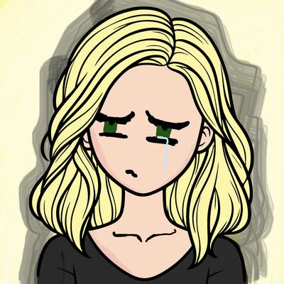 a realistic girl with no face