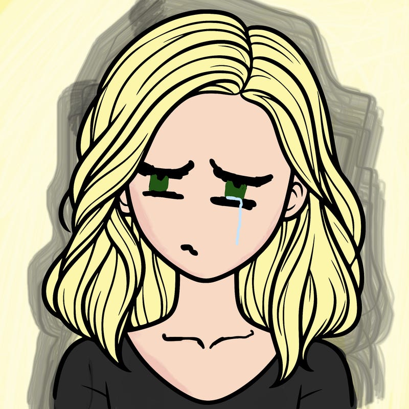 a realistic girl with no face