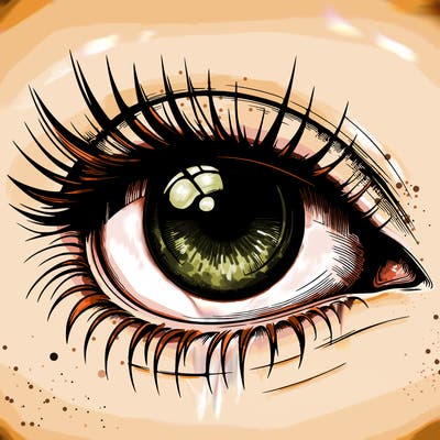 realistic eye