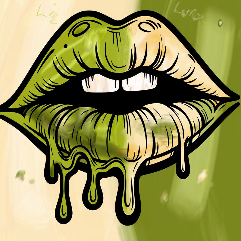 lips that look realistic and drip