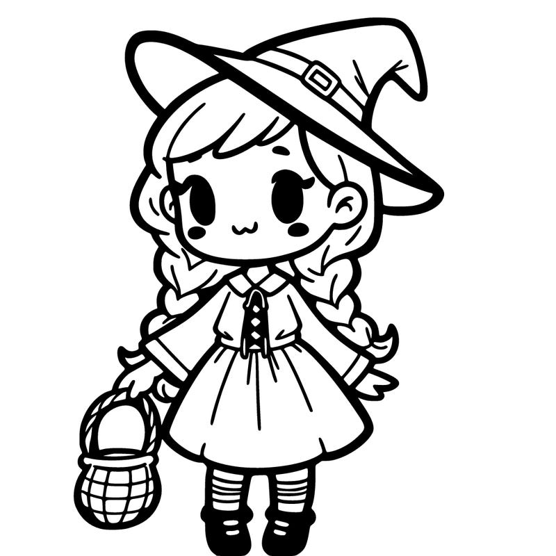 a cute witch