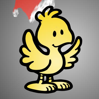 simple woodstock bird