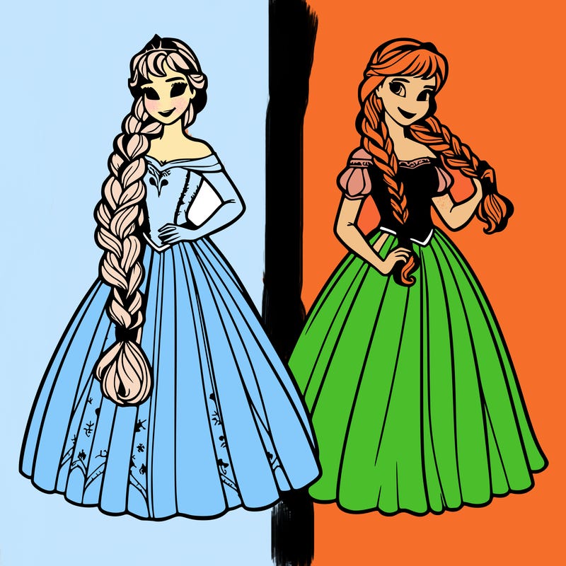 elsa and anna