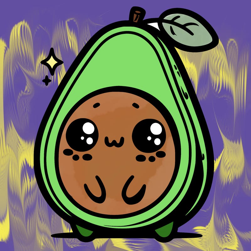 cute avocado