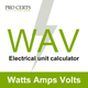 Watts Amps Volts  Calculator