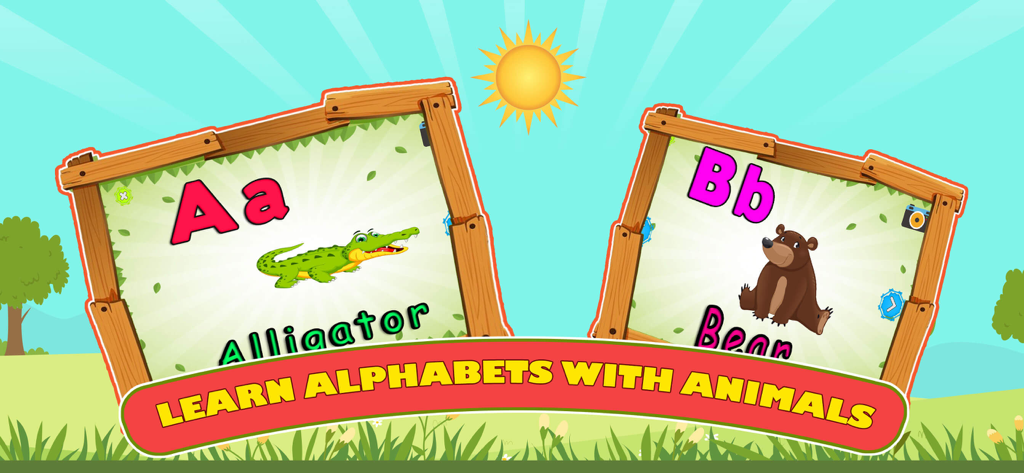 ABC Animals Learn Letters Apps - Education App | MWM