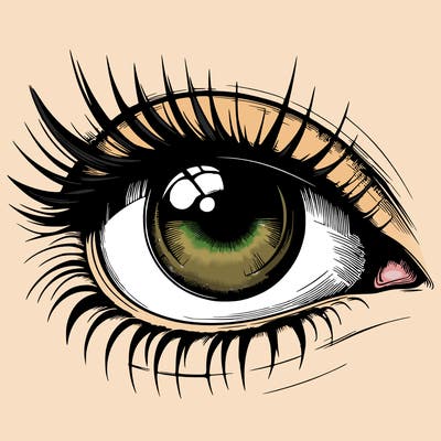 realistic eye