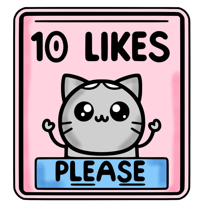 10 likes please