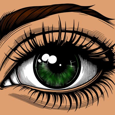 realistic eye