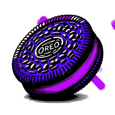 realistic oreo