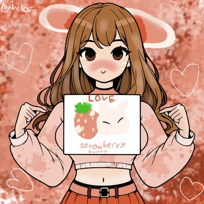 girl holding a blank sign in a long sleeve crop top