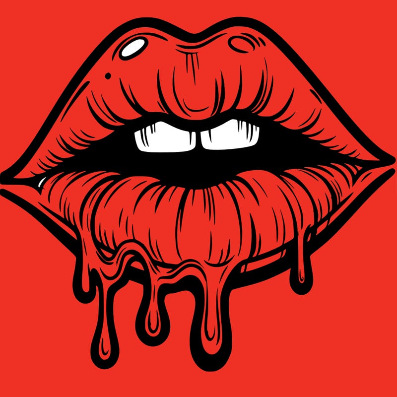 lips that look realistic and drip