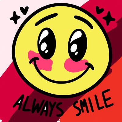 always smile