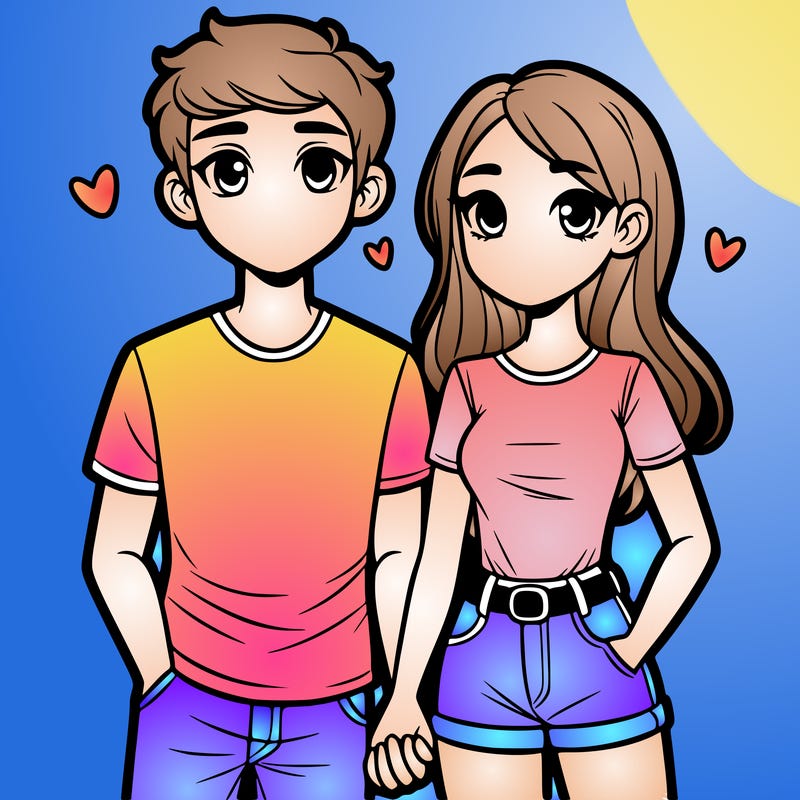 boyfriend and girlfriend