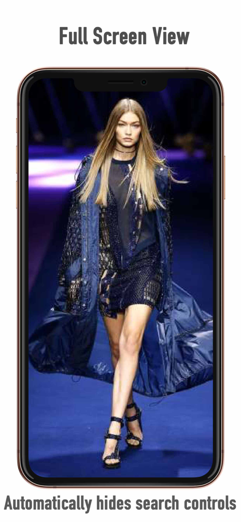 Private Browser - Secret Pages - Private Browser app showing a full screen view of a web page with hidden search controls.